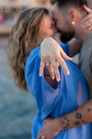 Proposal next to the sea